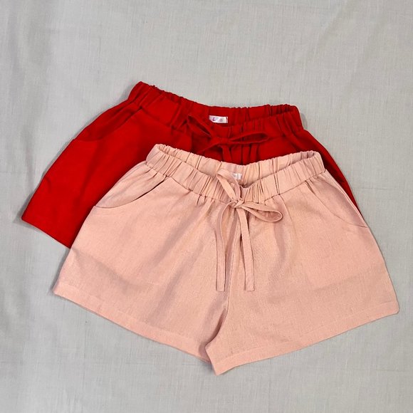 Women's Linen Shorts - Picture 9 of 13